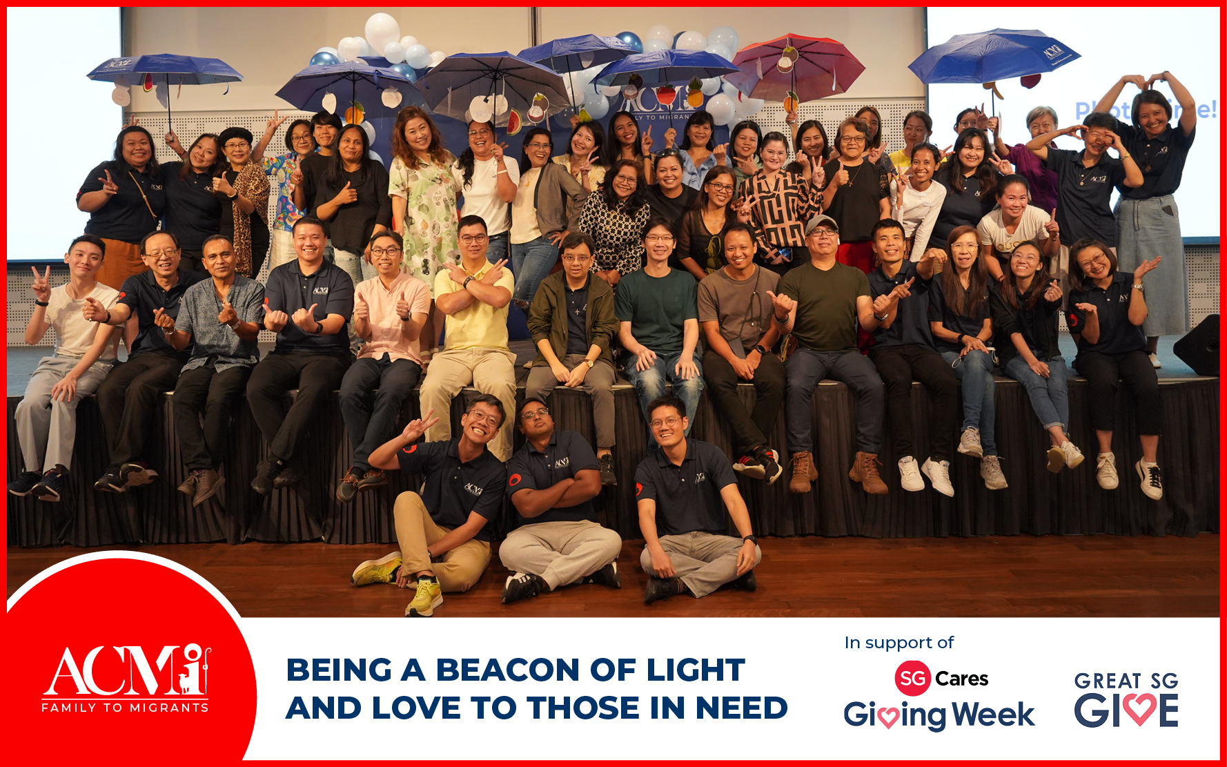 Being a beacon of light and love to those in need | ACMI – Family to ...